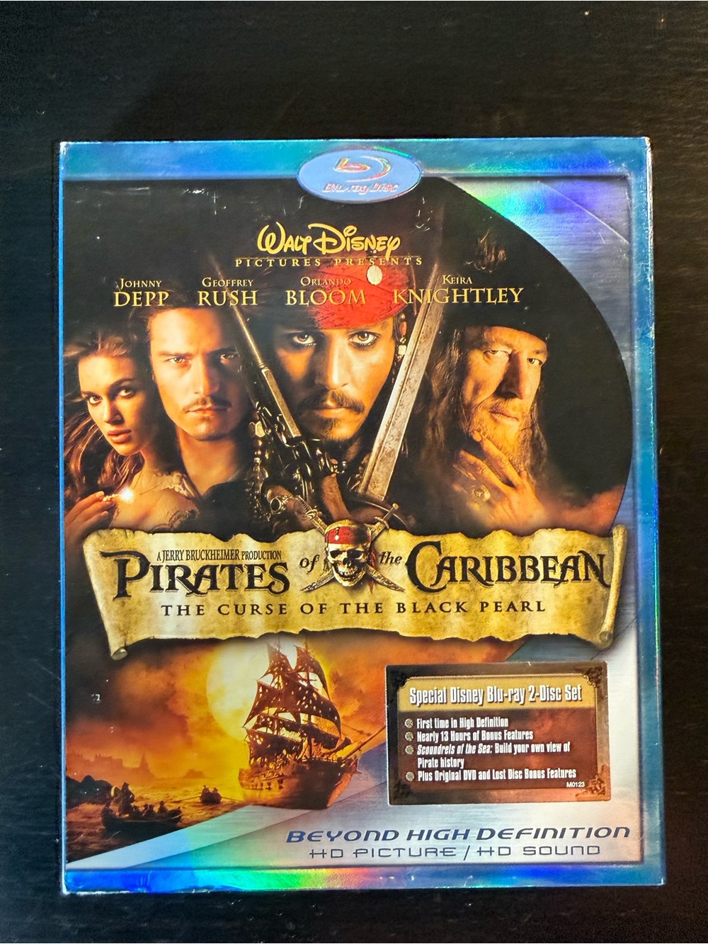 Pirates of the Caribbean: The Curse of the Black Pearl (2003) | Blu-Ray LIKE NEW